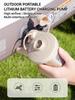 2000mAh Portable Air Pump USB Rechargeable Wireless Electric Pump To Inflate Deflate for Pool Floats Air Bed Vacuum Storage Bags