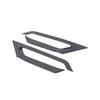 For BMW X6 G06 -2025 ABS Black Car Side Fender Sticker Shark Gill Air Flow Wing Vent Trim Car accessories