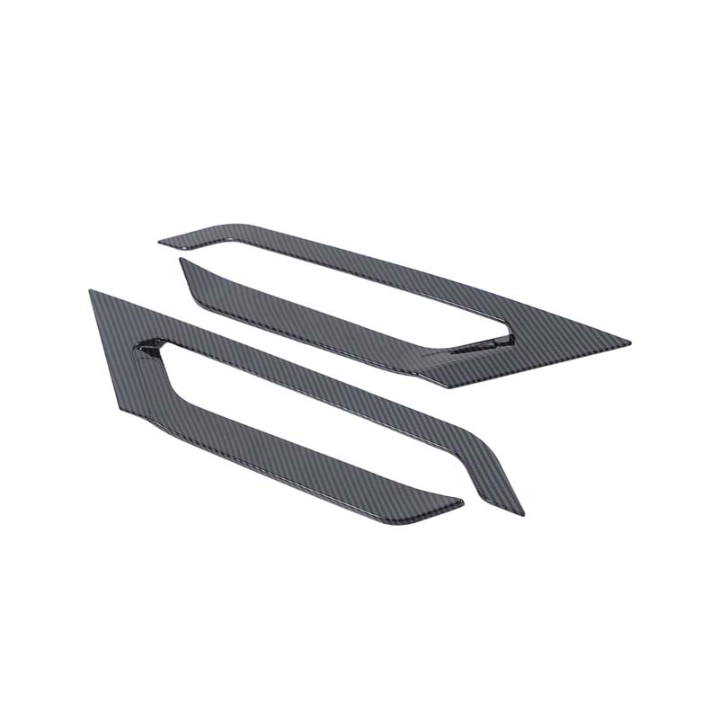 For BMW X6 G06 -2025 ABS Black Car Side Fender Sticker Shark Gill Air Flow Wing Vent Trim Car accessories
