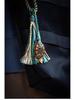 Brass Retro Distressed Tortoiseshell Sancai Handheld Zhouyi Bagua Stress Relief Play Piece