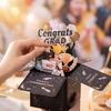 Graduation  Themed Party Party, 3D 3D Greeting Card, 3D Box For Teachers And Classmates, Handmade Hollowed Out Carving