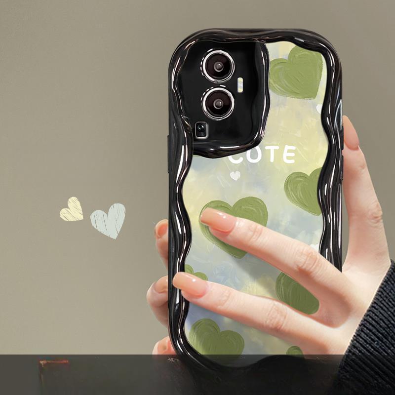 

Подходит для чехла для мобильного телефона Opporeno10pro Нишевый R17/15 Зеленая цепочка любви A53/97 Полная защита от падений OPPO Reno 10