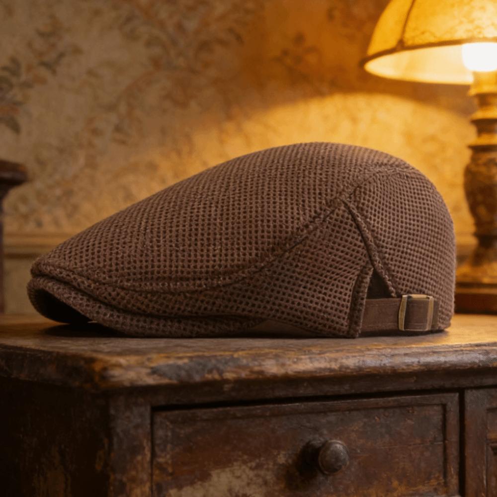 Washable Mesh Beret Cap Versatile Flat Cap Newsboy Cap Peaked Cap  Daily Outfit