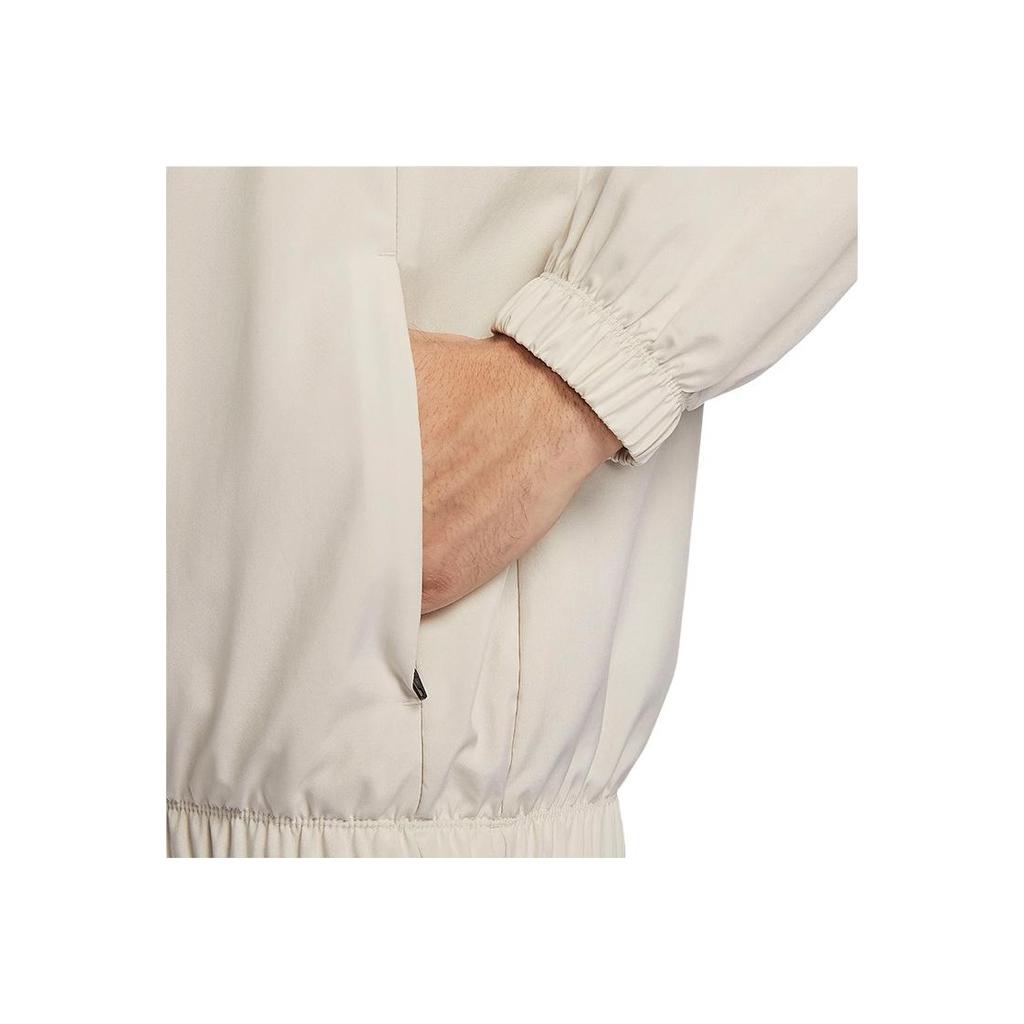 Nike Dri-Fit Academy Color Block V-Neck Casual Long Sleeve Sweatshirt Men Sweatshirt Light-Red Wood-Brown FN2384-104