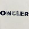 MONCLER Front Logo T-Shirt Black Men's Size L Model E109180418508390T