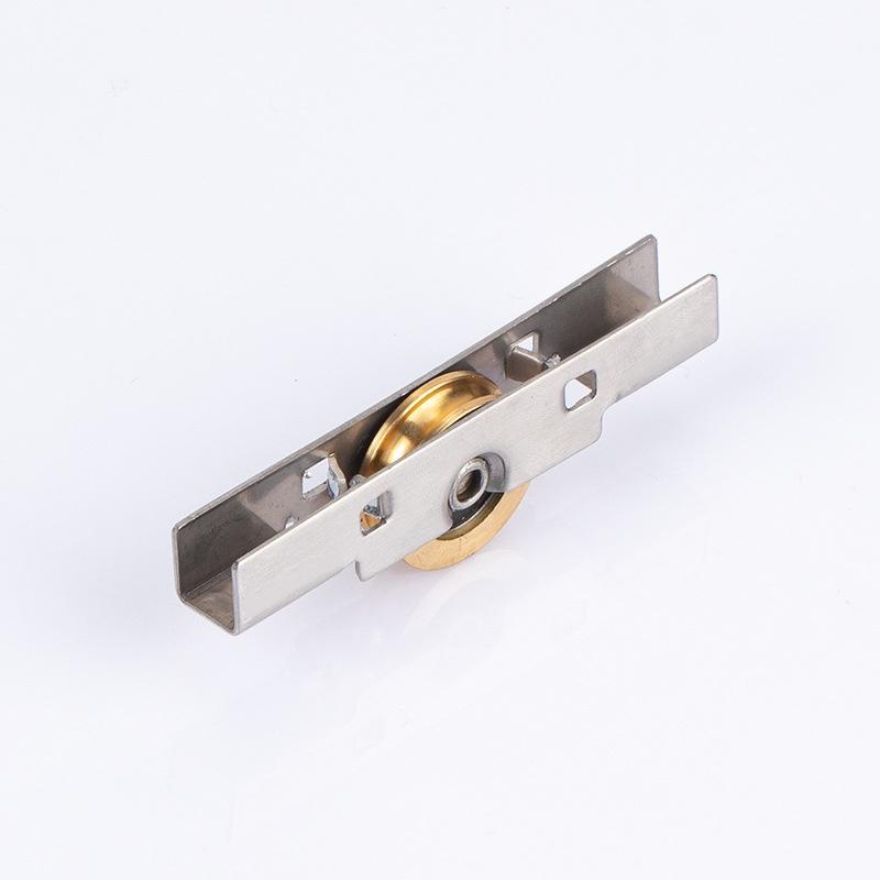 4Pcs Stainless Steel Copper Roller 8Mm Sliding Glass Door And Window Pulley Window Decoration Hardware Accessories