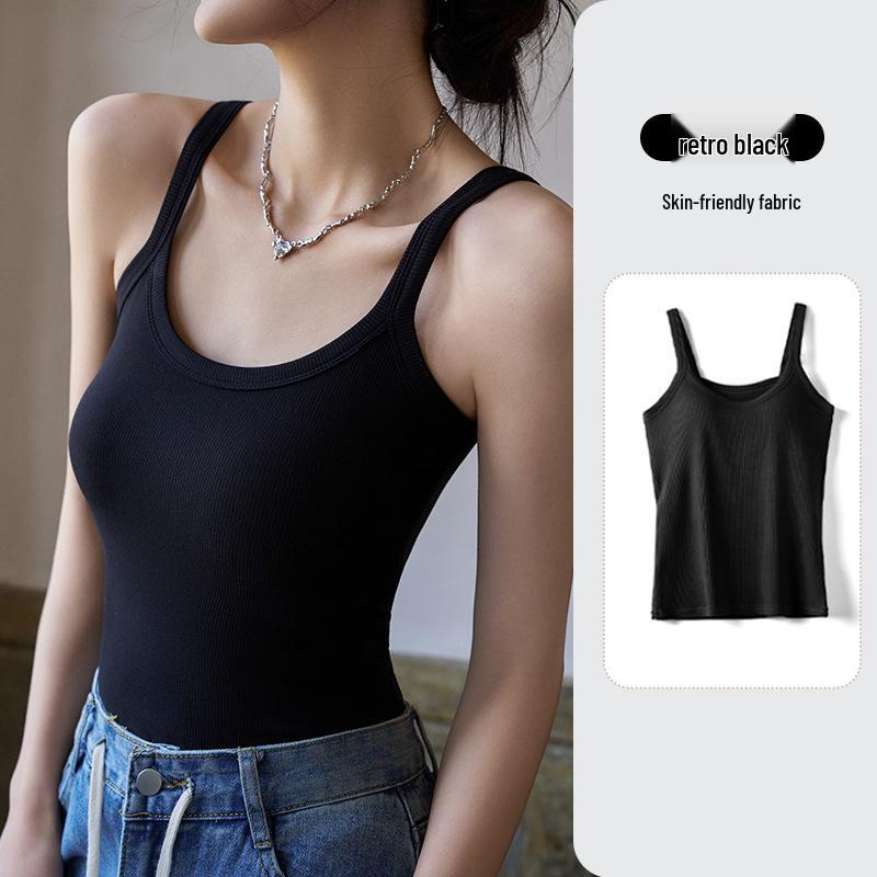 Damen Ärmelloses Anti-Expositions-Camisole-Top - Sommer Ober- und Unterbekleidung Basis, Seitliche Fettabdeckung
