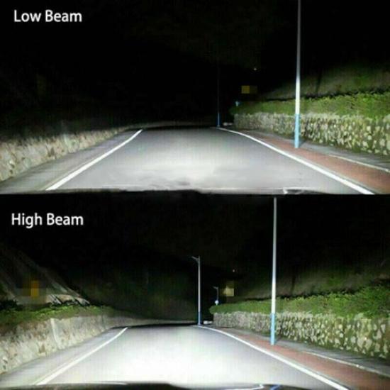 For Jeep Cherokee 2014 2015 6000K LED Headlight High/Low + Fog Light Bulbs Combo