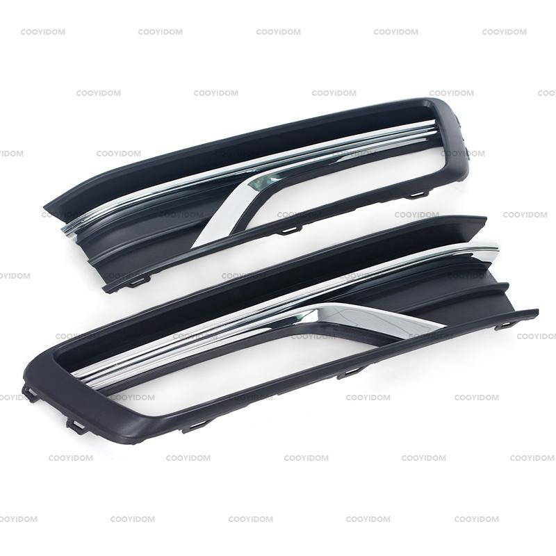 K-Car Grilă Bandă de Protecție Bara Față Lampă de Ceață Capac Pentru Volkswagen VW Passat NMS 2016 2017 2018 56D853665C 56D853666C