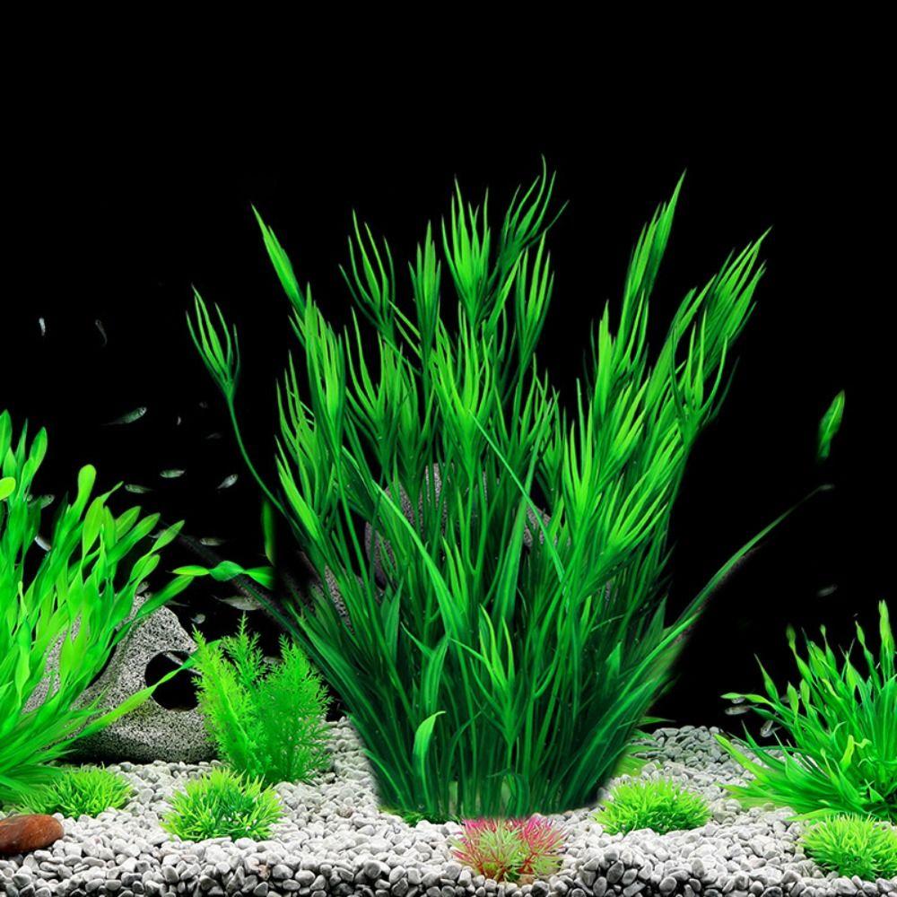 

2023 Artificial Lifelike Fake Fish Tank Accessories Underwater Grass Aquarium Plants Aquatic Plants вино красного