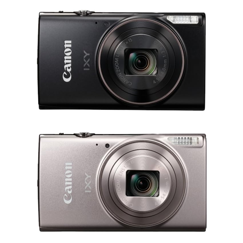 Canon IXY650m Compact Digital 12x Optical IXY650mBK Camera, Black, Zoom, Wi-Fi Compatible,