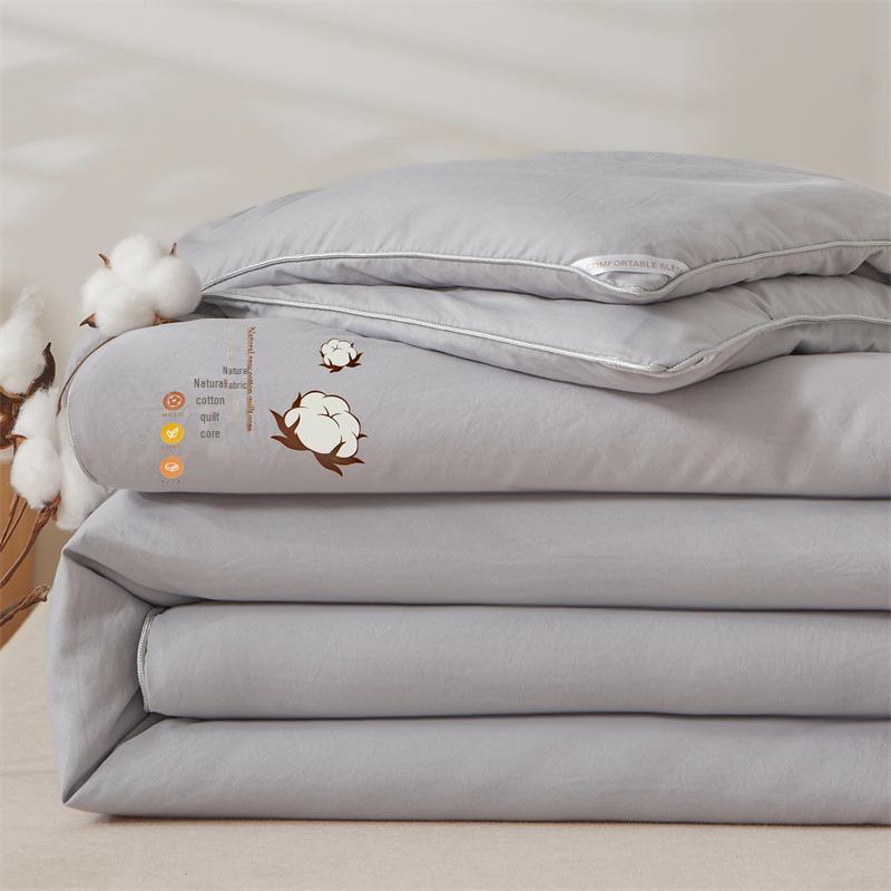 Plapumă din bumbac Xinjiang lucrată manual: 100% bumbac pur, gros și călduros pentru iarnă