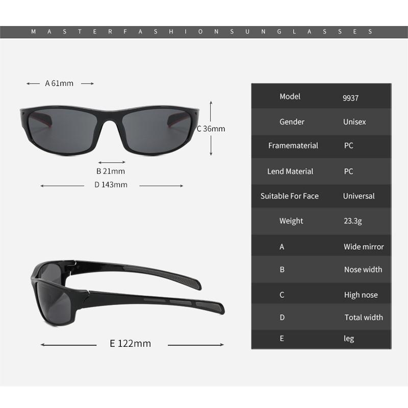 Latest Men And Women Outdoor Activity Athletic Goggles Bicycle Bicycle UV Protection Glasses Color Film UV Protection Glasses Guard Goggles 9937