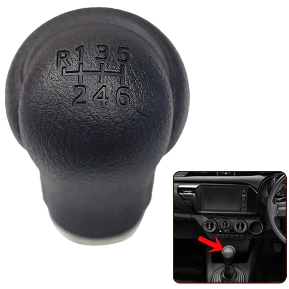 Car Gear Shift Knob Manual Transmission 6 Speed For TOYOTA For HILUX REVO 2015-20 Base Replace Original Car Knob Directly