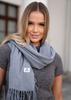 Scarf 180x70 PTN SP100C-5417 Gray