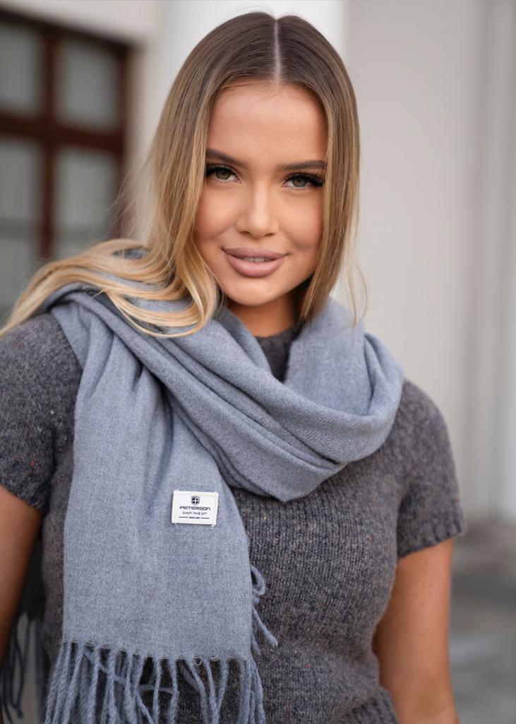 Scarf 180x70 PTN SP100C-5417 Gray