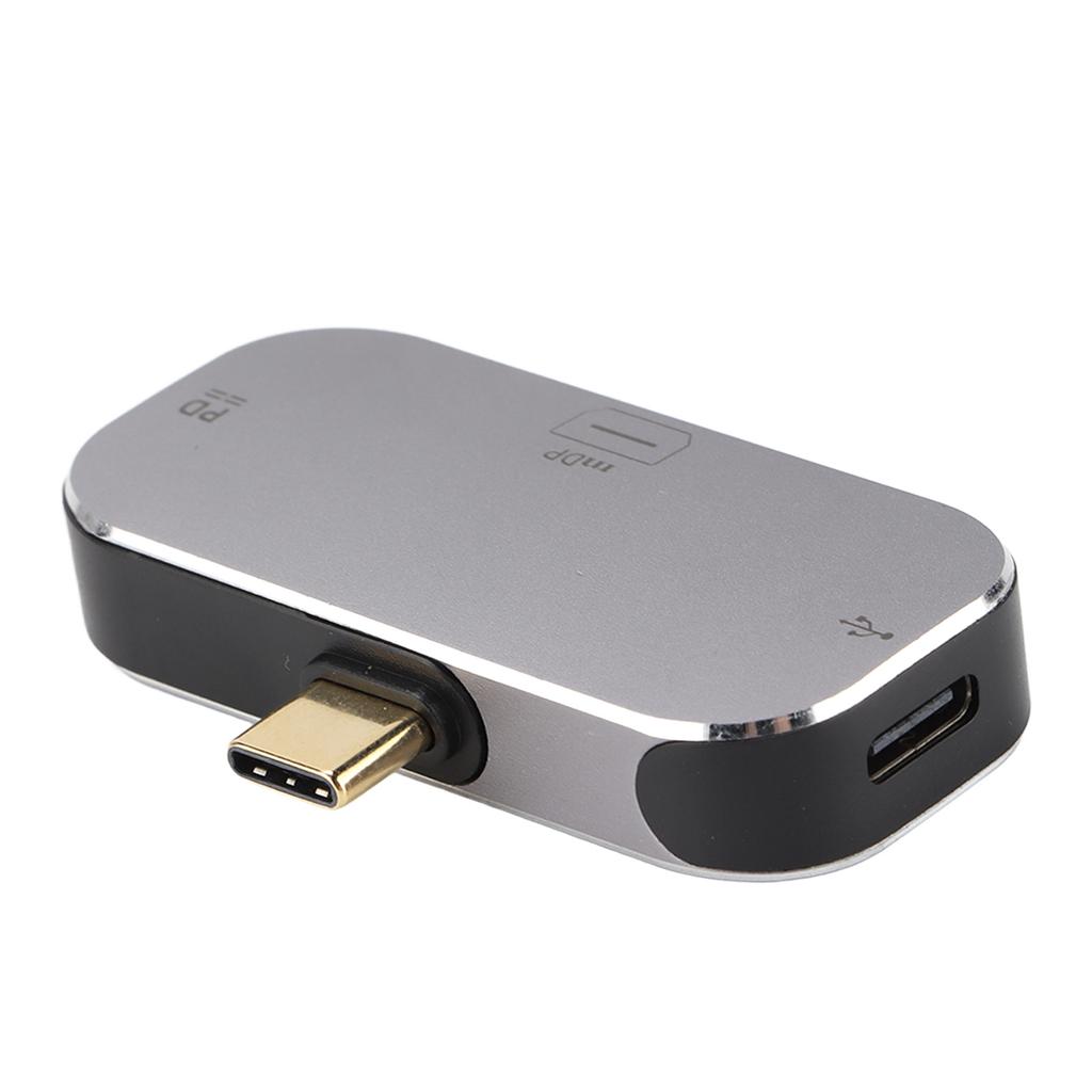 USB C Hub Multifunctional 3 In 1 Type C Male To Mini DP 2 Type C Female Docking Station for Windows for Android for OS X