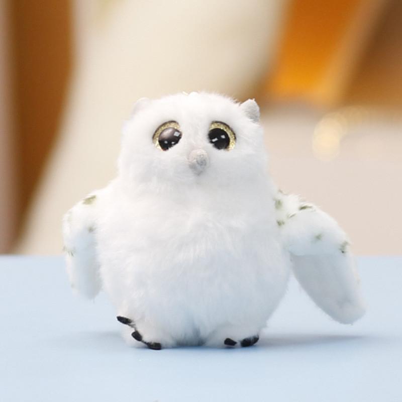 Cute Owl And Eagle Cartoon Plush Doll Pendant Keychain For Kids And Gift