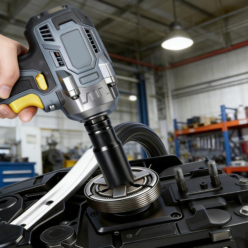 Acciaio Legato ad Alta Resistenza Bussola Chiave Elettrica Attacco Quadro Bussola per Manutenzione Frizione Motosega 52 & 58