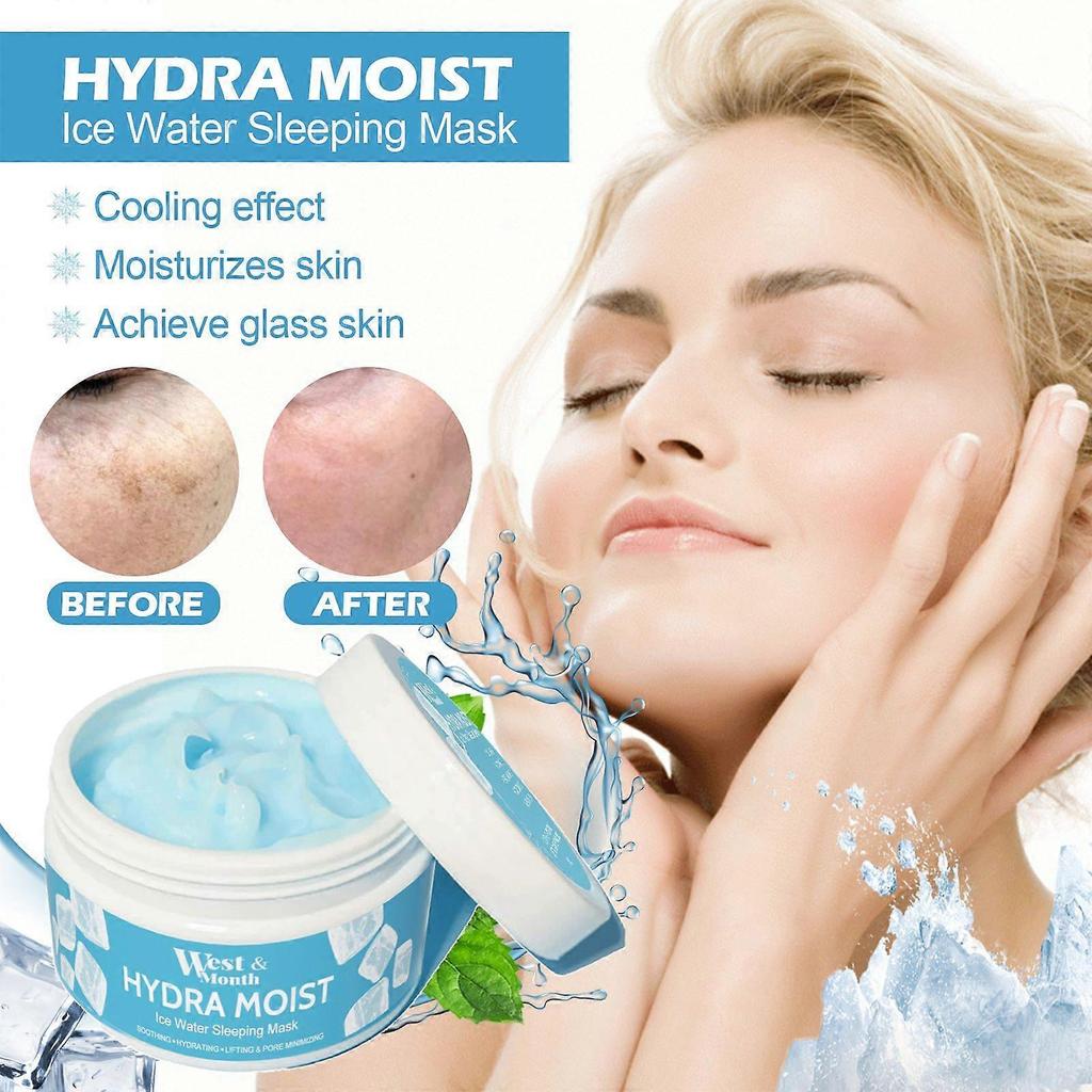 Limited time!!West&Month Revitalizing Sleep Mask Deep Cleansing, Pore-Hydrating, Moisturizing Cream Mask