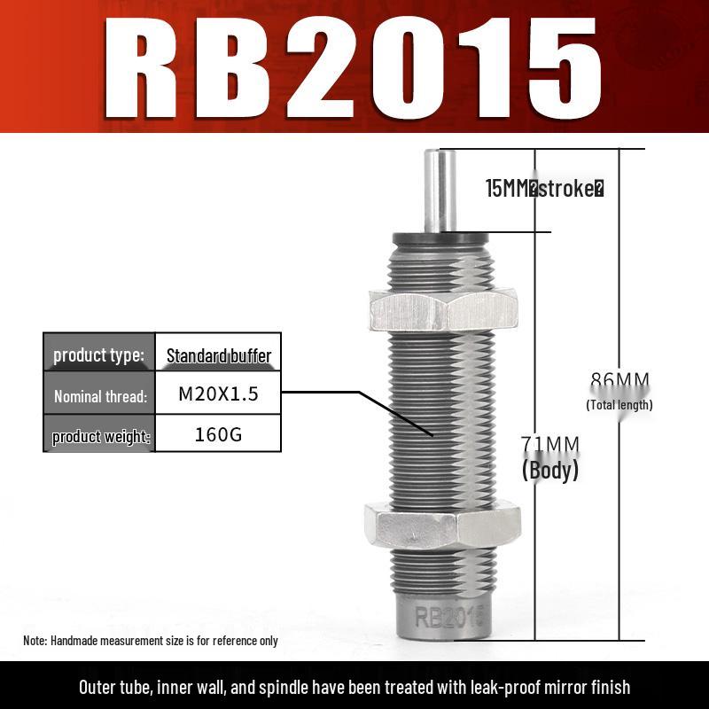 Amortizor Hidraulic cu Tampon pentru Roboți AC0806 1007 AD1416