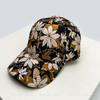 Chic Flower Vintage Baseball Caps Sun Protection Hardtop All-Match Personalized Peaked Hats Elegant Fashion Casual Outdoor Use Latest Women China