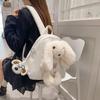 Cute Small Nylon Casual Backpack For School And Travel With Zipper Closure And Inner Phone Pocket
