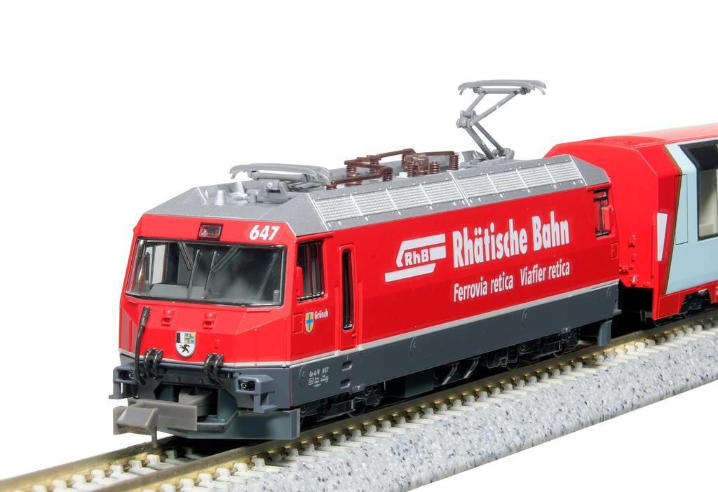 KATO N Gauge Glacier Express Alps Basic Set (3-Car Set) Model No. 10-2026