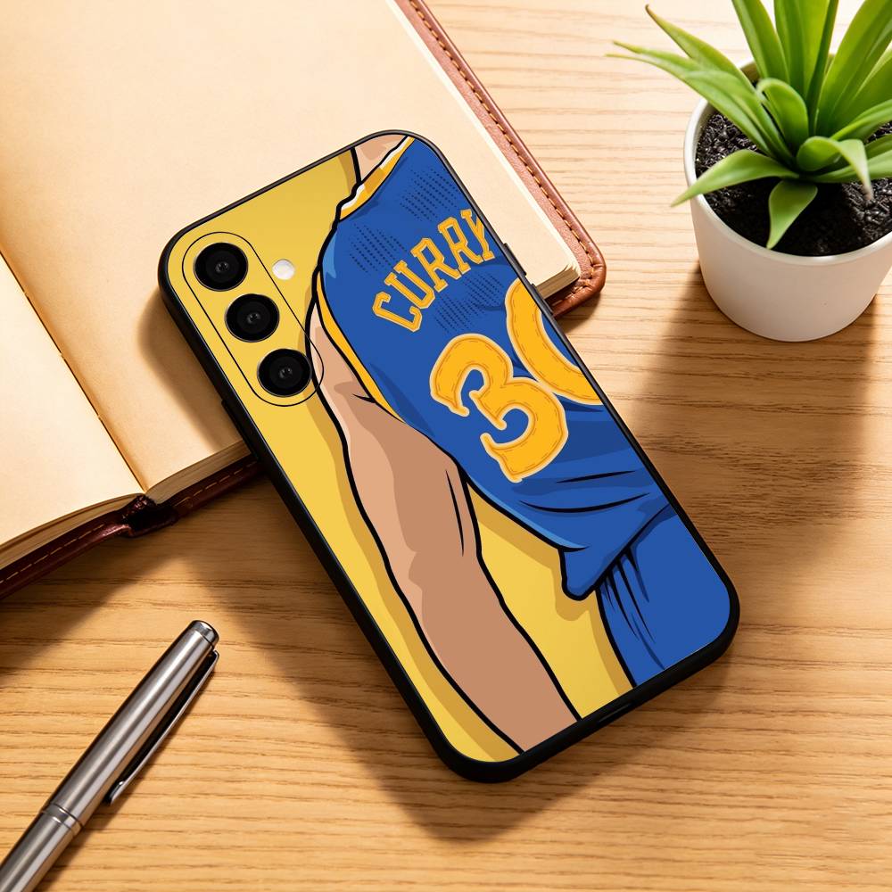 Stephen-n C-Curry-y Phone Case Black Silicone Soft For Samsung Galaxy A73,A72,A71,A70,A53,A52,A51