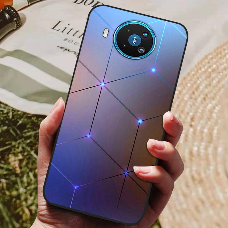 For Nokia 8.3 5G Case Soft TPU Silicone Cover for Nokia 8.3 Nokia8.3 5G Phone Case 6.81 Inch Cute Cat Protective Case Bumper