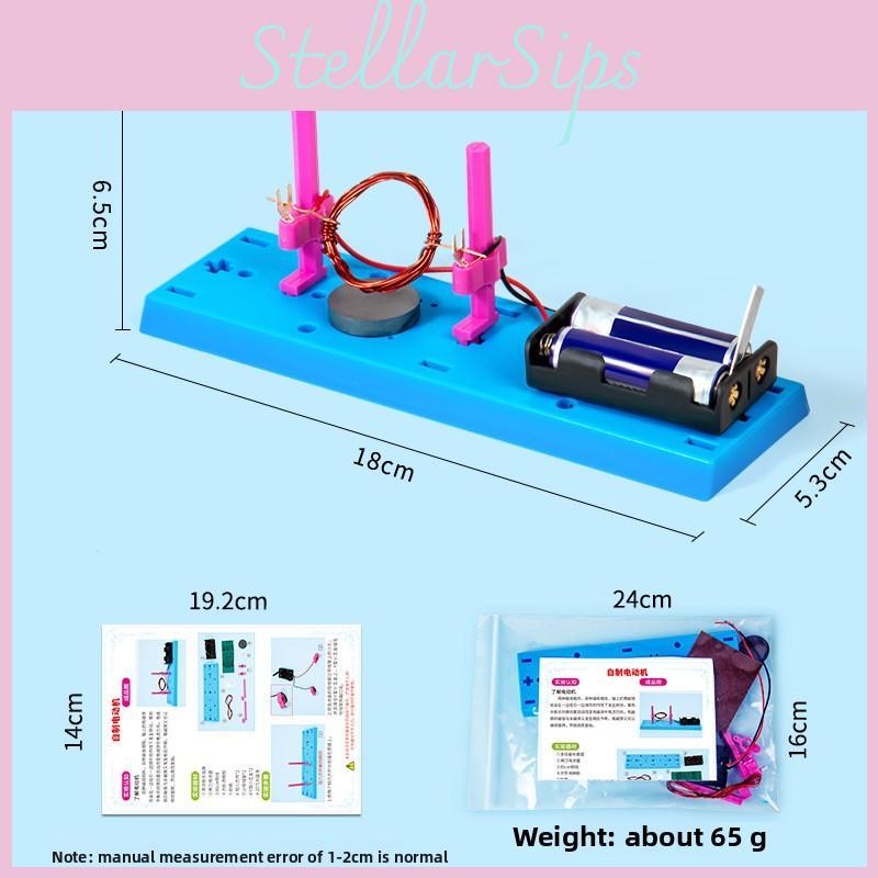 Diy Science Experiment Kit For Kids With Motor Electromagnetic Coil Educational Toy For Learning