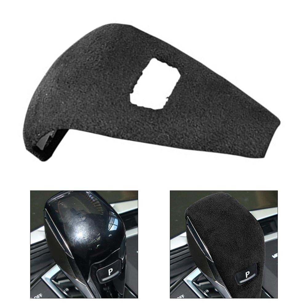 Leather Shift Knob Cover Gear Shift Knob Handle Cover Vehicle Gear Shift Cover Resistant To Fading Premium Suede Leather China Mainland
