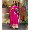 Pakistani Anarkali Suit Kurti Indian Bollywood Party Wear Kurta Pant Dupatta Set