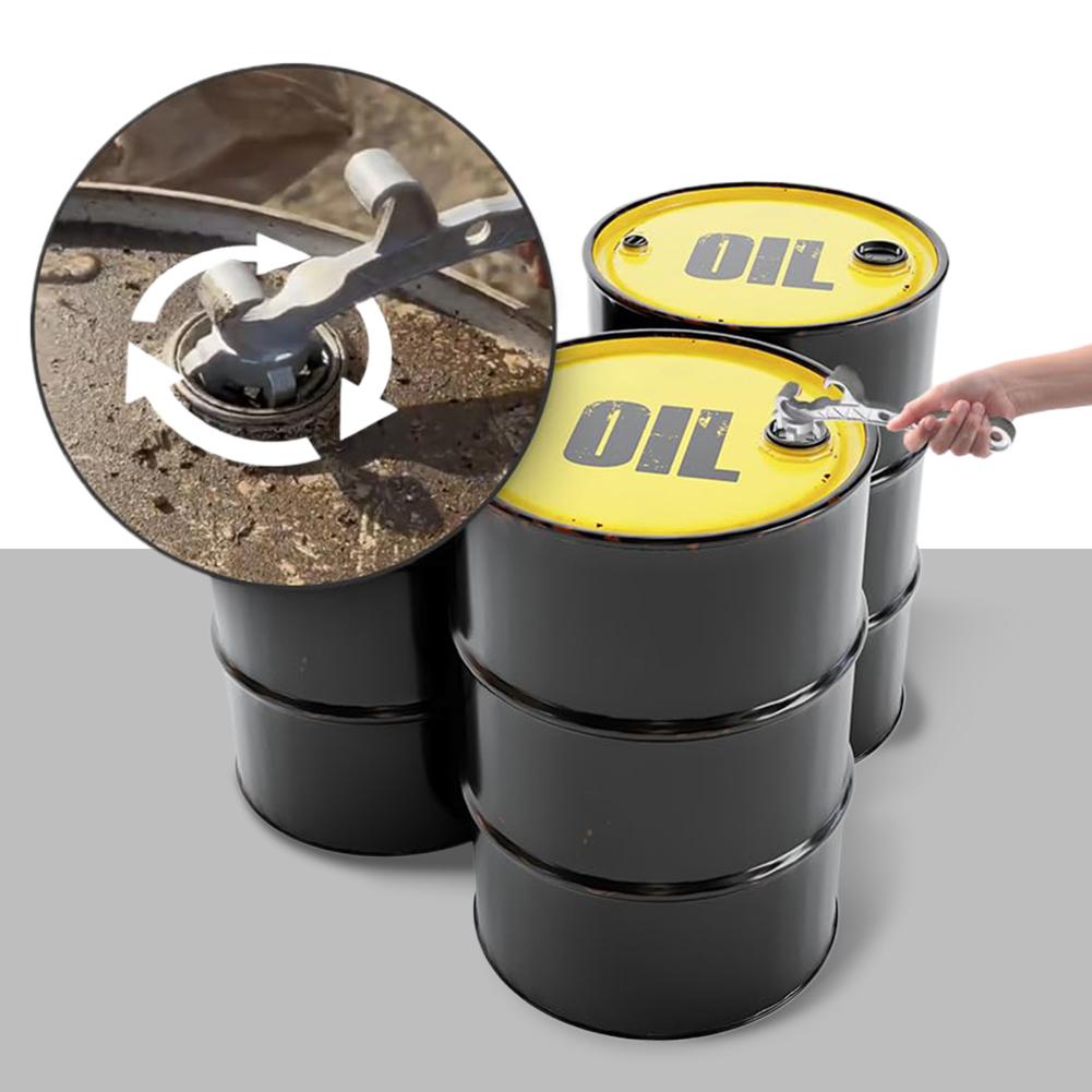 Klucz do pokrywy srebrnego wiadra, aluminiowy klucz do beczek z olejem, otwieracz do puszek, narzędzie do otwierania wiader z miodem i piwem do użytku domowego i przemysłowego