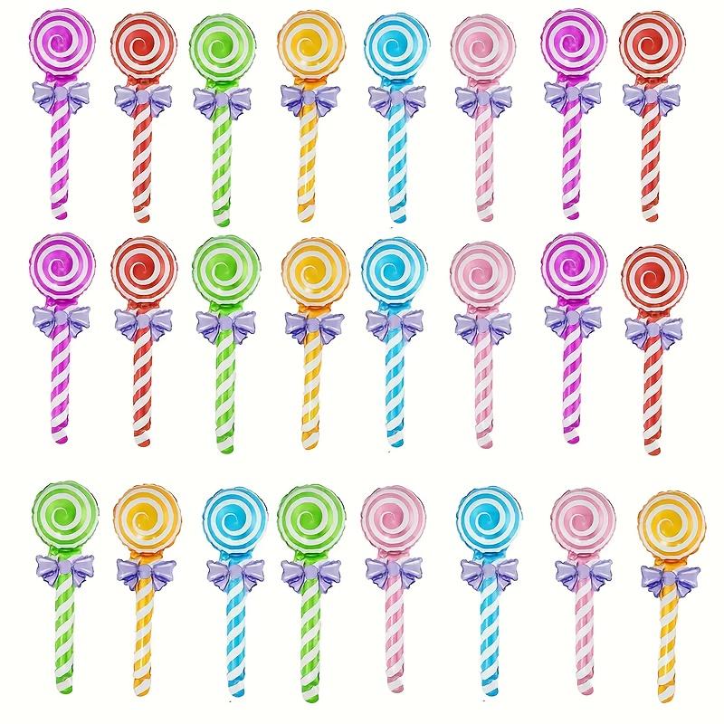 10/30/50Pcs Hands Lollipop Foil Balloons Wedding Birthday Party Decorations Children's Day Balloon