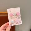 Summer Ocean Starfish Shell Hairpin Cute Children'S Hairpin Duck Beak Clip Pearl Hair Accessories Headgear Clip Girl