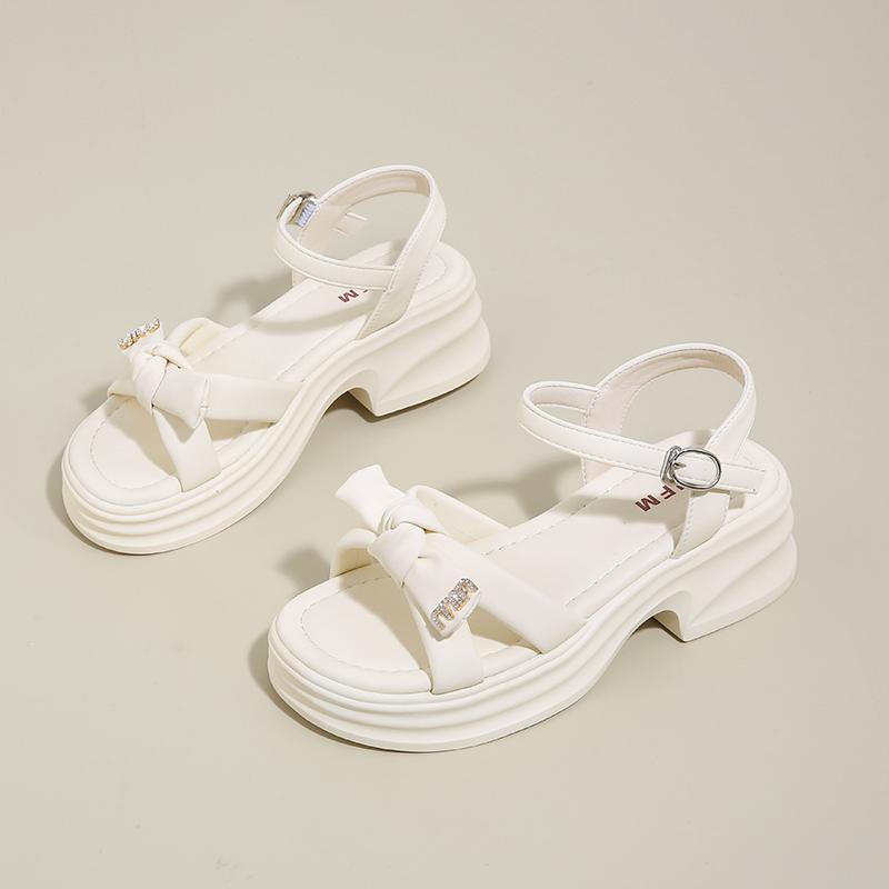 Fashion CRLAYDK Women's Sandals Fashion Comfort Platform Adjustable Strap Shoes Summer Walking Casual Outdoor Beach Dressy Slippers