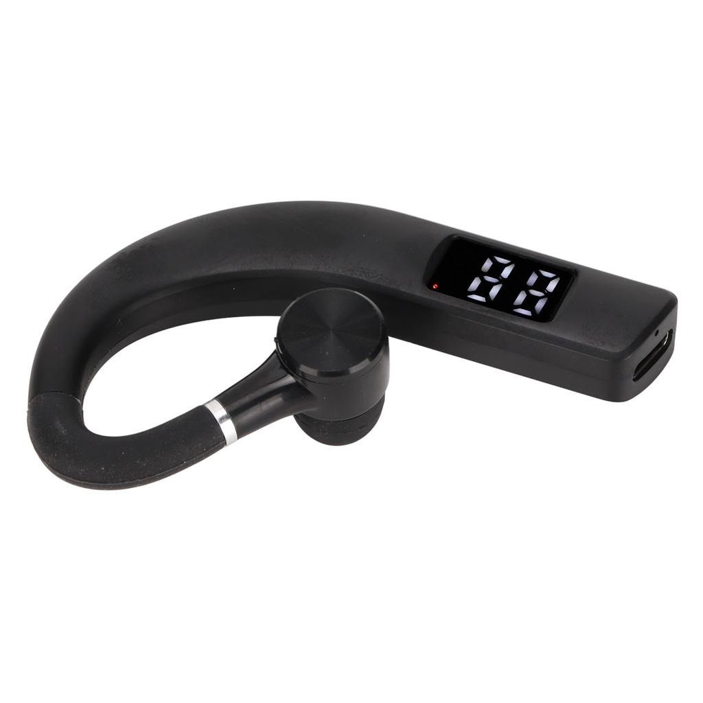 Bluetooth Headset IPX5 Waterproof Handsfree Noise Cancelling Single Ear Bluetooth Earphone for Running Driving Business