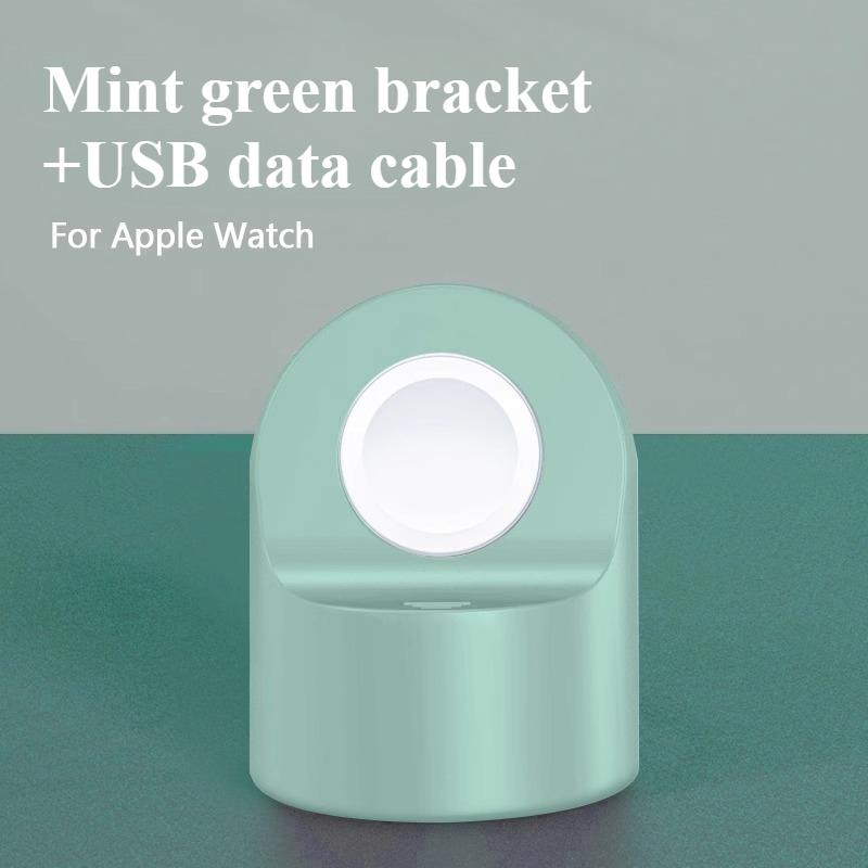 Ladeständer für Apple Watch Series Ultra/8/SE2/7/6/SE/4/3 49mm/45mm/44mm/42mm/41mm/40mm/38mm Langlebiger Silikon Nachttischmodus