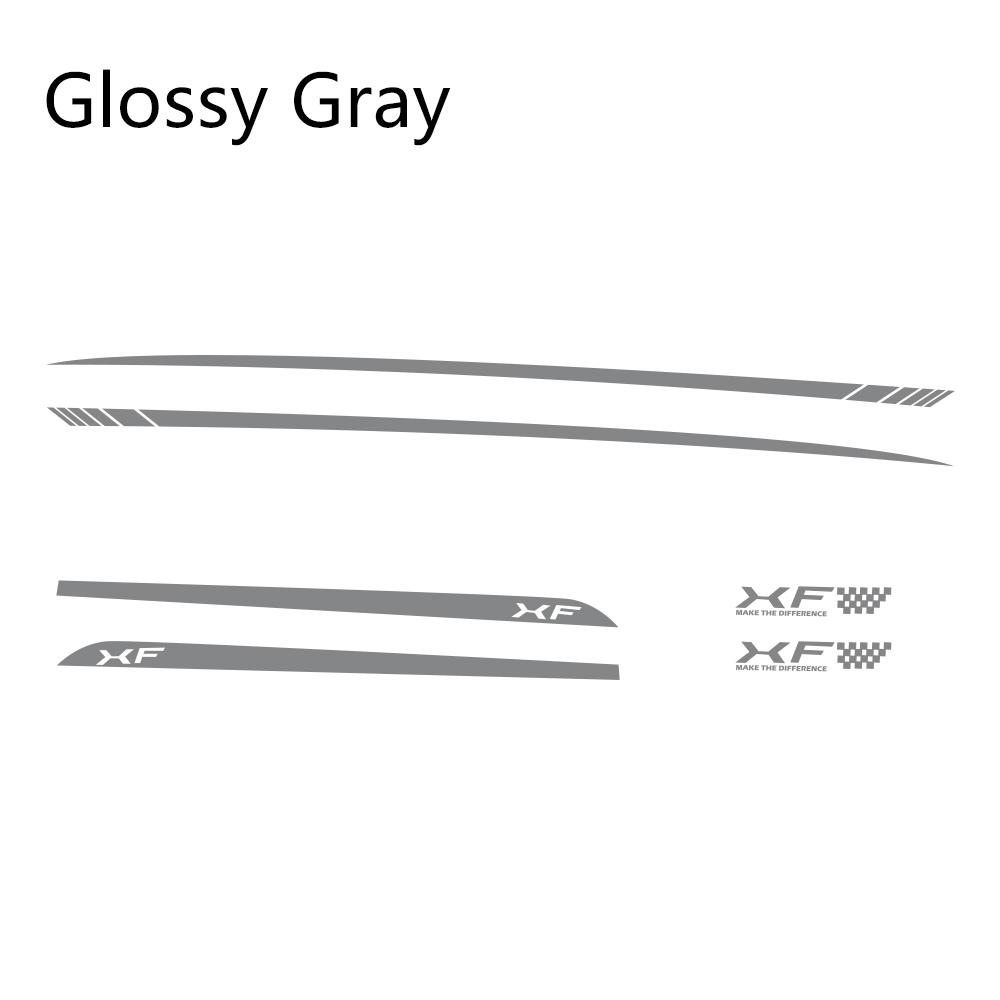 

2PCS Car Side Body Stickers For Jaguar XF 250 260 DIY Sport Styling Auto Accessories Vinyl Film Stripes Kit Decor Decals