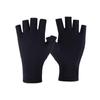 1 Pair  Soft And Light Fingerless Anti Uv Radiation Protection Gloves Onesize