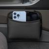 Automotive Consoles Organizers Small PU Leather Auto Organization Car Bag Organizer for Road Trip Travel Camping Long Drive