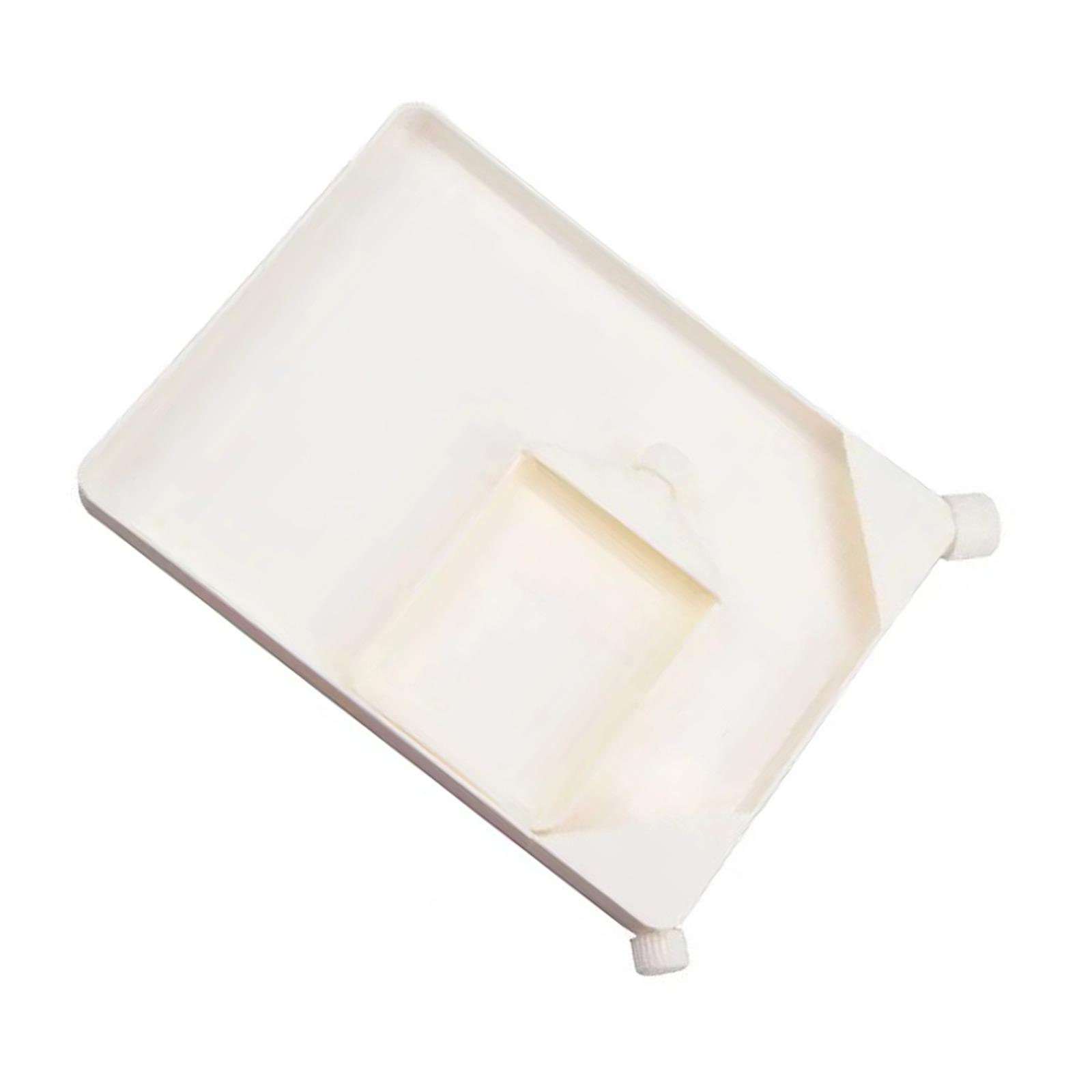 

2 шт. Набор воронок для бусин Лоток для сортировки бусин Органайзер для поделок Пластина для изготовления украшений Принадлежности для бисероплетения Воронка для бусин белый