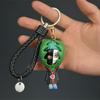 12Pcs Naruto Anime Figure Sasuke Kakashi Gaara Itachi Uchiha Q Version Cute Keychain Backpack Decoration Pendant Gift