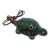 Elegant 6 Hole Musical Instrument C Key Handmade Ceramic Ocarina For Beginner & Professional Performers With Great Tone