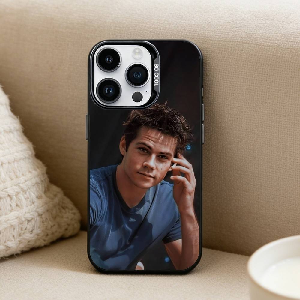 D-Dylan O'Brien  Phone Case For iPhone17, 16,15,14,13,12 Pro Max Black Candy Matte Shockproof Cover