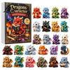 Party Favors for Children Dragon Advent Calendar 2026, 24 Day Bookish Christmas Countdown with Acrylic Hanging Ornaments Mini Dragons, Fantasy