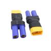 XT60 Male to EC5 Female & EC5 Male to XT60 Female RC Battery Adapter for Airplanes