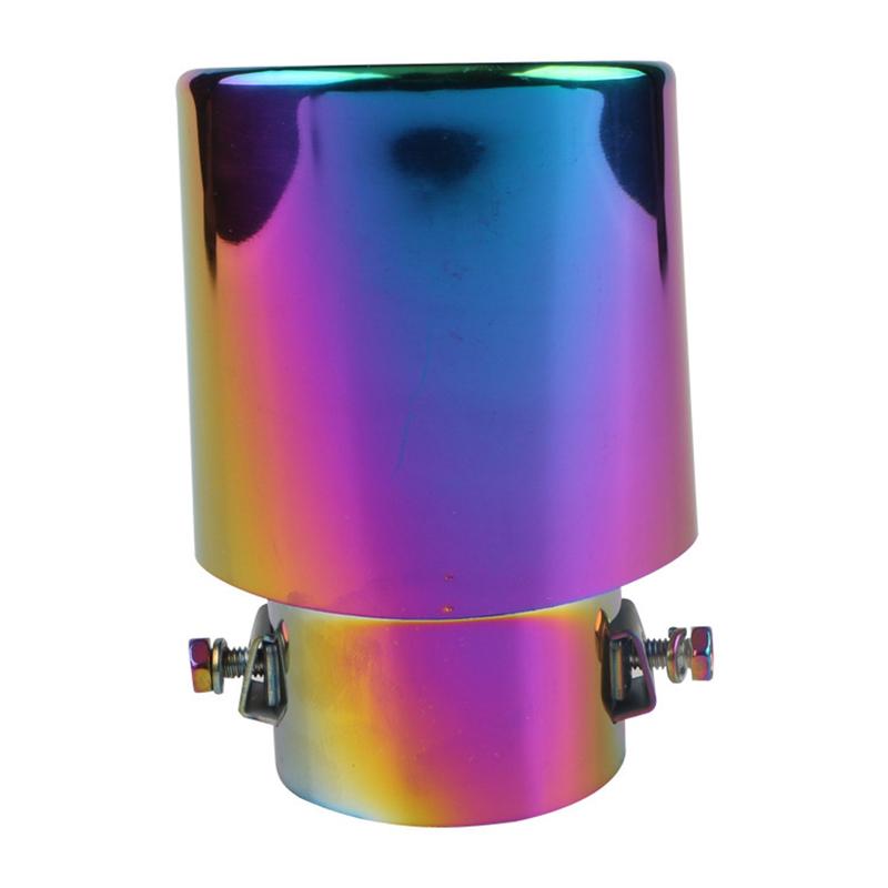 Car Modification Exhaust Pipe Smoke Dumping Device Noise Reducer Automobile Accessories For Ventilation And Exhaustion