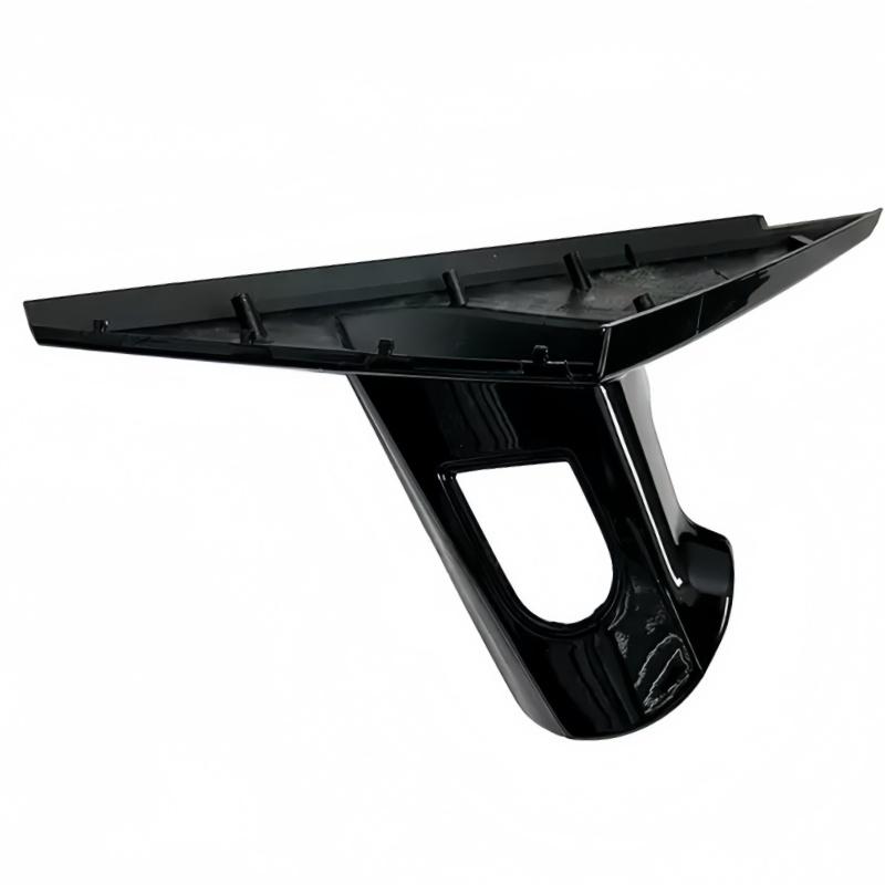Front Window Triangle Trim Plate Garnish Cover Panel Mirror Base Holder for BMW X3 G01 2017 2018     Black